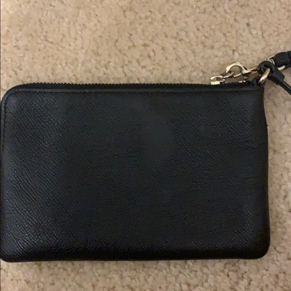 Coach Black leather Wristlet - Picture 6 of 8